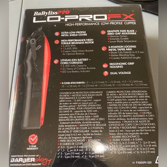 Babyliss Lowpro barber clipper - Picture 4 of 4